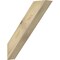 Ekena Millwork 6"W x 28"D x 32"H Traditional Rough Sawn Knee Brace, Douglas Fir BRC06X28X32TRA00RDF - alternate 1